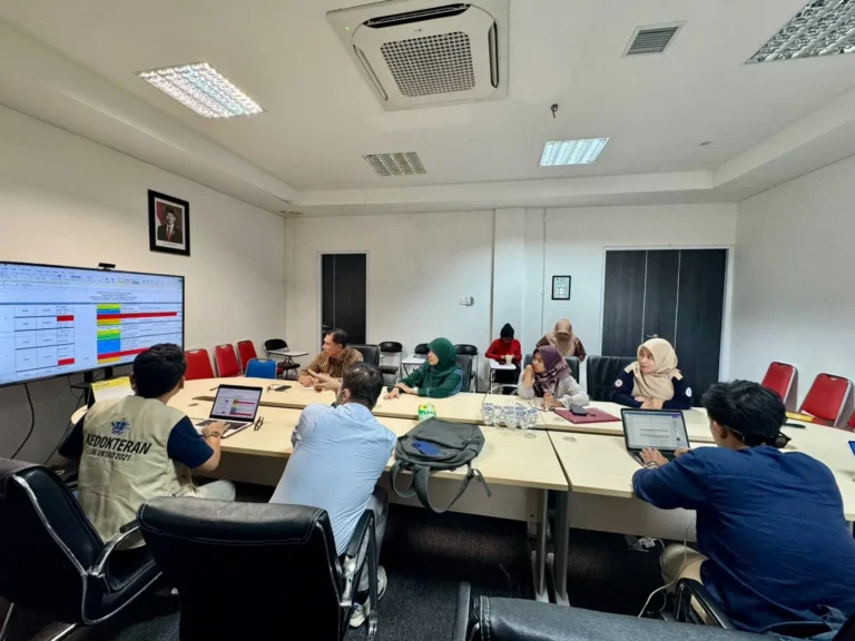 Rapat Koordinasi Pemaparan Hasil Kunjungan Tim FK UNTAD